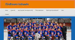 Desktop Screenshot of icehawks.nl